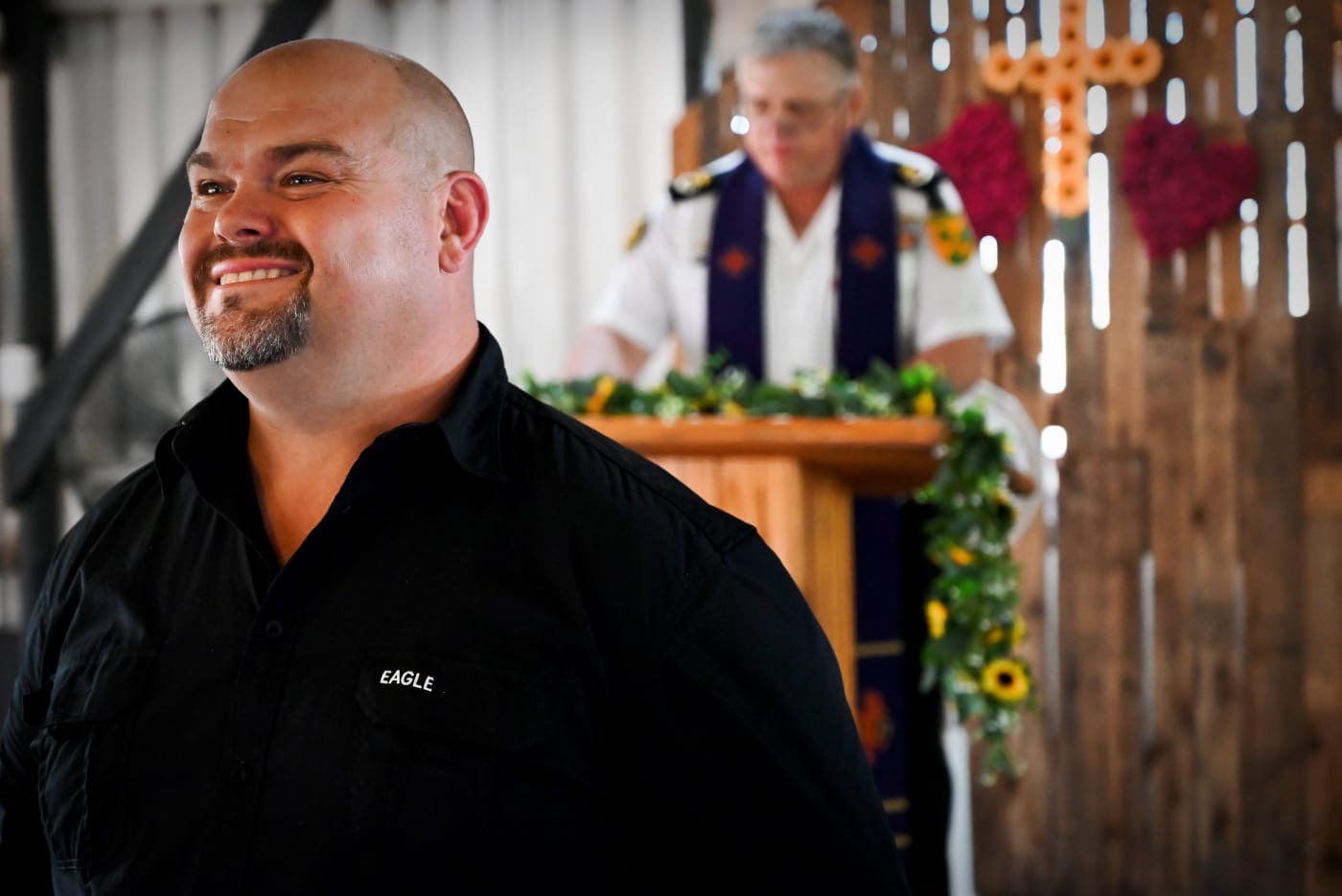 Wedding ceremony by Dr. Gerrit Rademeyer in Noupoort