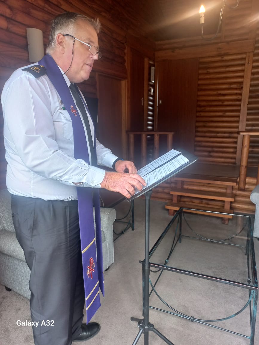 Wedding ceremony by Dr. Gerrit Rademeyer in Noupoort