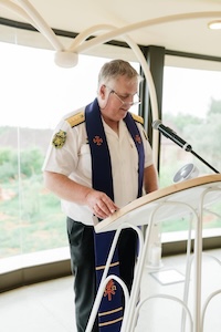 Wedding ceremony by Dr. Gerrit Rademeyer in Noupoort