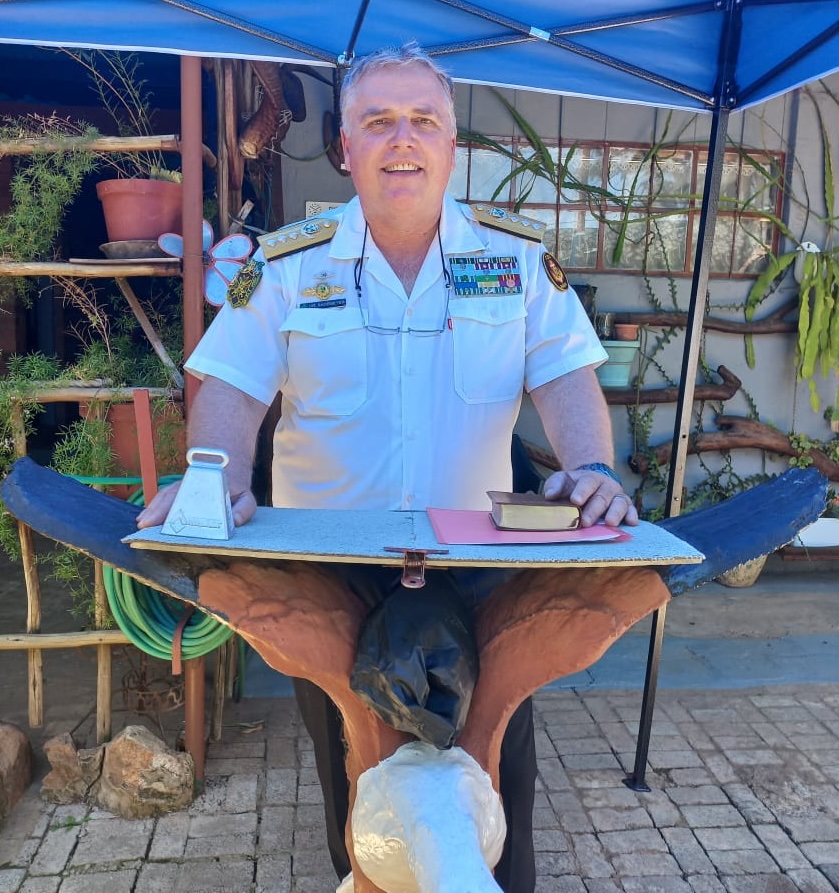 Wedding ceremony by Dr. Gerrit Rademeyer in Noupoort